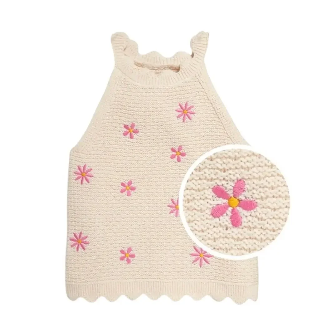Old Navy Girls Crochet-Knit Tank Top Size XL (12)